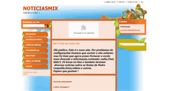 Desktop Screenshot of noticiamix.webnode.com.br