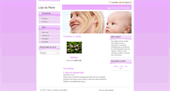 Desktop Screenshot of lojadamarie.webnode.com.br