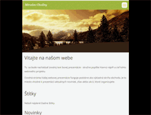 Tablet Screenshot of mchvalny.webnode.sk