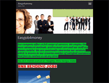 Tablet Screenshot of easyjob4money.webnode.com