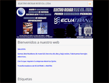 Tablet Screenshot of electroricharruiz.webnode.es