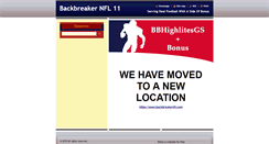 Desktop Screenshot of bbhighlitesgs.webnode.com