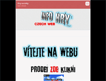 Tablet Screenshot of hrynovinky.webnode.cz