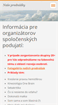 Mobile Screenshot of naseprednasky.webnode.sk