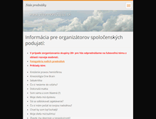 Tablet Screenshot of naseprednasky.webnode.sk