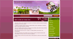 Desktop Screenshot of geracaodevencedores.webnode.com.br