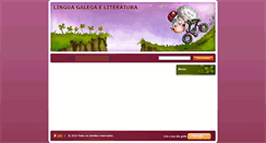 Desktop Screenshot of linguaeliteraturagalega.webnode.es