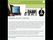 Tablet Screenshot of mobileacuitylimited.webnode.com