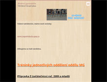 Tablet Screenshot of mguskslavie.webnode.cz