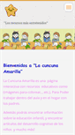 Mobile Screenshot of lacuncunaamarilla.webnode.es