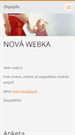 Mobile Screenshot of dupajda.webnode.sk