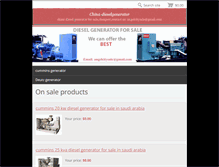 Tablet Screenshot of china-dieselgenerator.webnode.com