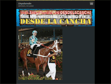 Tablet Screenshot of llegadaenalto.webnode.es