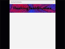 Tablet Screenshot of htstudios.webnode.com