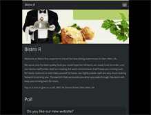 Tablet Screenshot of bistro-r.webnode.com