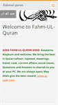 Mobile Screenshot of fahmul-quran.webnode.com