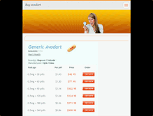 Tablet Screenshot of buyavodart.webnode.com