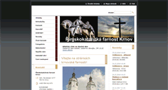 Desktop Screenshot of farnostkrnov.webnode.cz