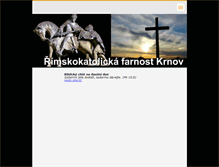 Tablet Screenshot of farnostkrnov.webnode.cz