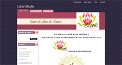 Desktop Screenshot of lotus-studio.webnode.pt