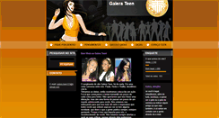 Desktop Screenshot of galera-teen.webnode.com.br