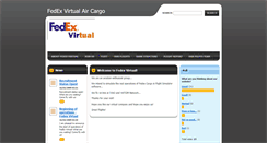 Desktop Screenshot of fedexva.webnode.com