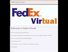 Tablet Screenshot of fedexva.webnode.com