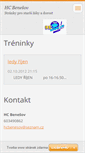 Mobile Screenshot of hcbenesov.webnode.cz