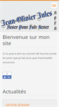 Mobile Screenshot of jean-olivierjules.webnode.fr