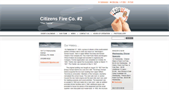 Desktop Screenshot of citizensfirecompanyno2.webnode.com