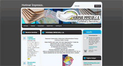 Desktop Screenshot of horimarimpresos.webnode.es