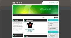Desktop Screenshot of ledshirts.webnode.es