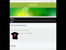 Tablet Screenshot of ledshirts.webnode.es