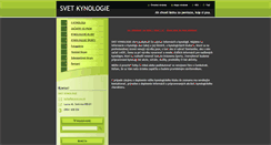 Desktop Screenshot of onlinekynologia.webnode.sk