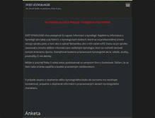 Tablet Screenshot of onlinekynologia.webnode.sk