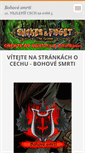 Mobile Screenshot of bohove-smrti.webnode.cz