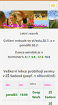 Mobile Screenshot of lucka.webnode.cz