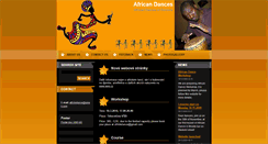 Desktop Screenshot of africandances.webnode.cz