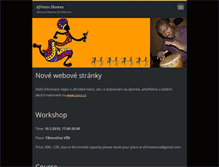 Tablet Screenshot of africandances.webnode.cz