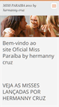Mobile Screenshot of missmundoparaiba.webnode.com.br