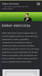 Mobile Screenshot of klebereletricista-com-br.webnode.com