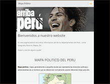 Tablet Screenshot of mapapolitico.webnode.es