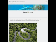 Tablet Screenshot of meio-ambiente-vamos-preservar.webnode.com.br