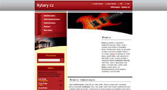 Desktop Screenshot of kytary-cz.webnode.cz