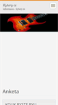 Mobile Screenshot of kytary-cz.webnode.cz