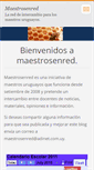 Mobile Screenshot of maestrosenred.webnode.es