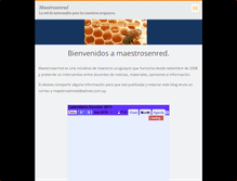 Tablet Screenshot of maestrosenred.webnode.es