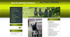 Desktop Screenshot of farma-chvojnica.webnode.sk