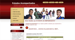 Desktop Screenshot of estudosacompanhados.webnode.pt
