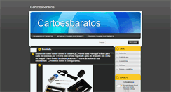 Desktop Screenshot of cartoesbaratos.webnode.pt
